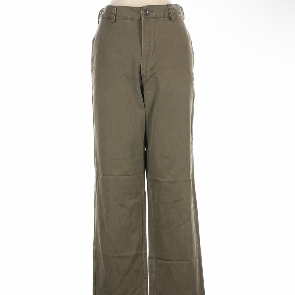 Banana Republic Olive Green Wide-Leg Women's Pants